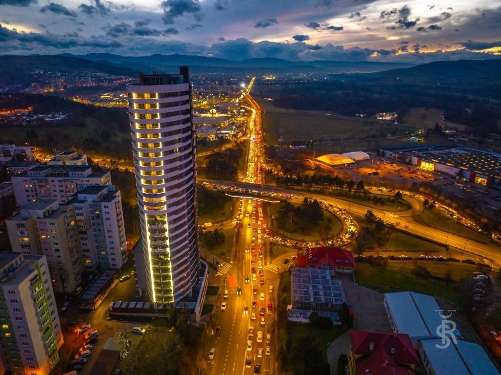 Apartmán The Sky Tower - Your Panoramic Life Kluž Exteriér fotografie