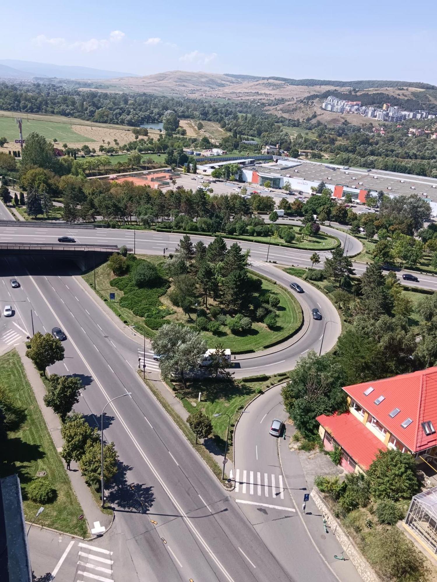 Apartmán The Sky Tower - Your Panoramic Life Kluž Exteriér fotografie